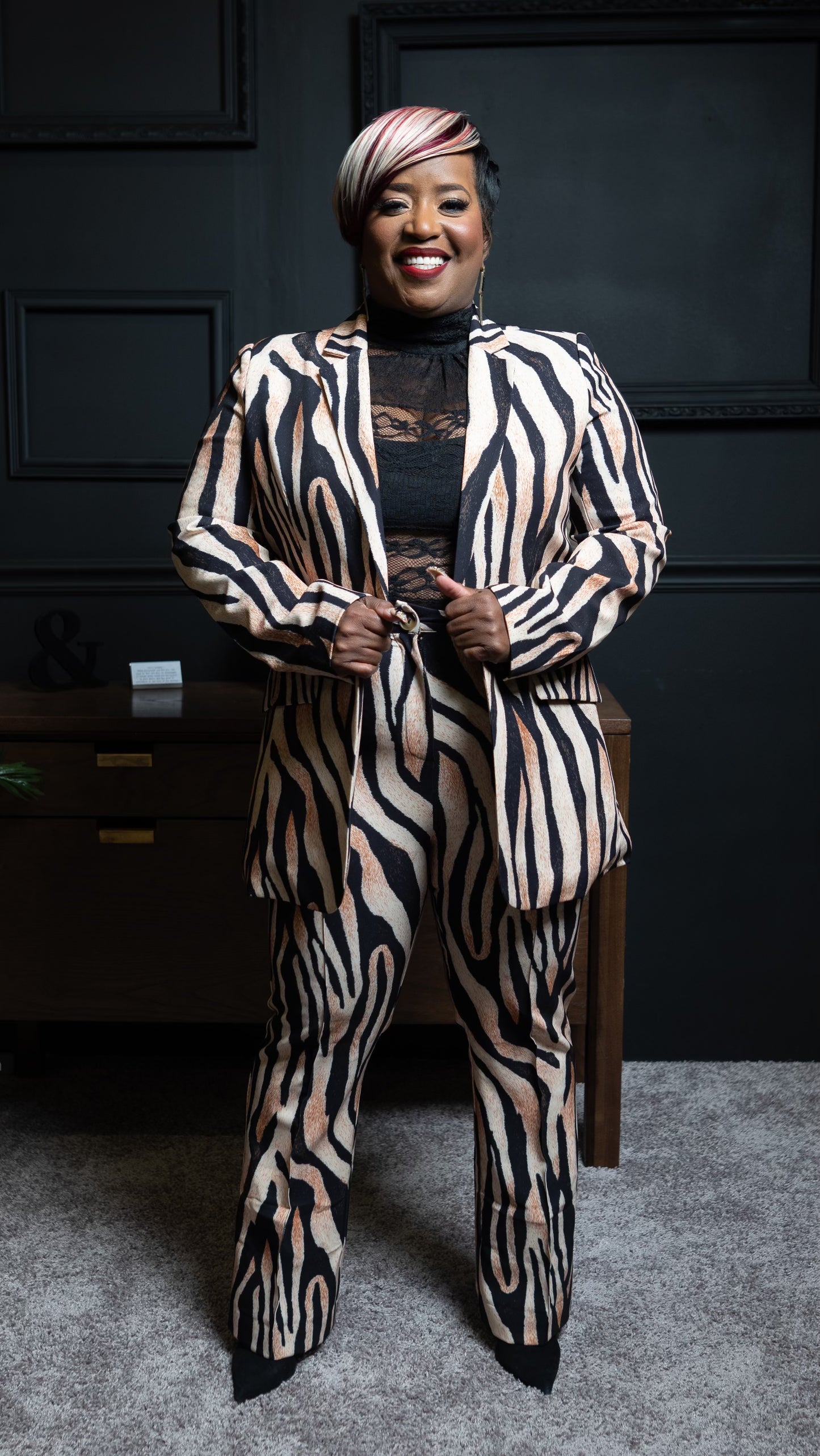 Zebra Blazer