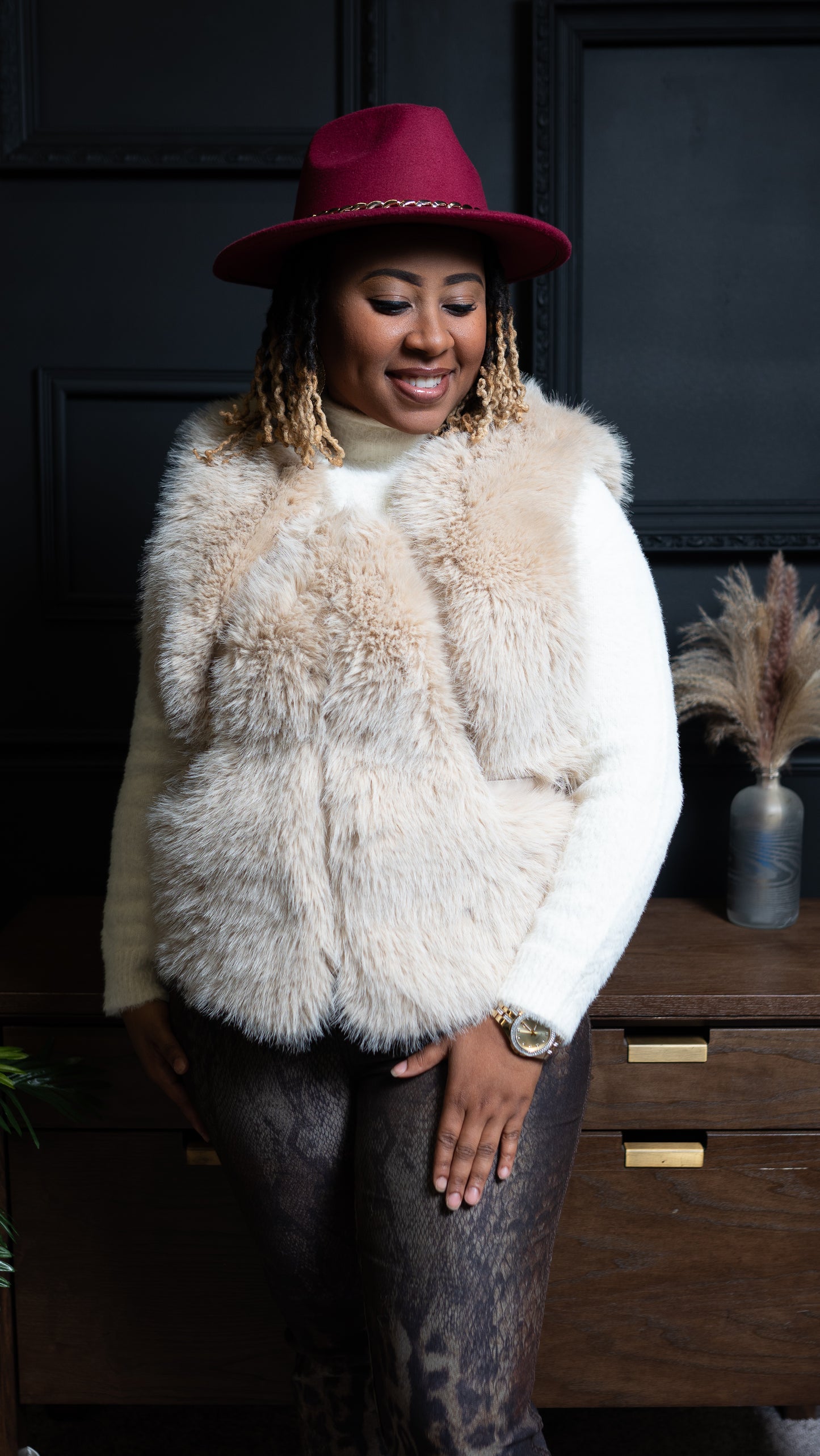 Faux- Fur Vest